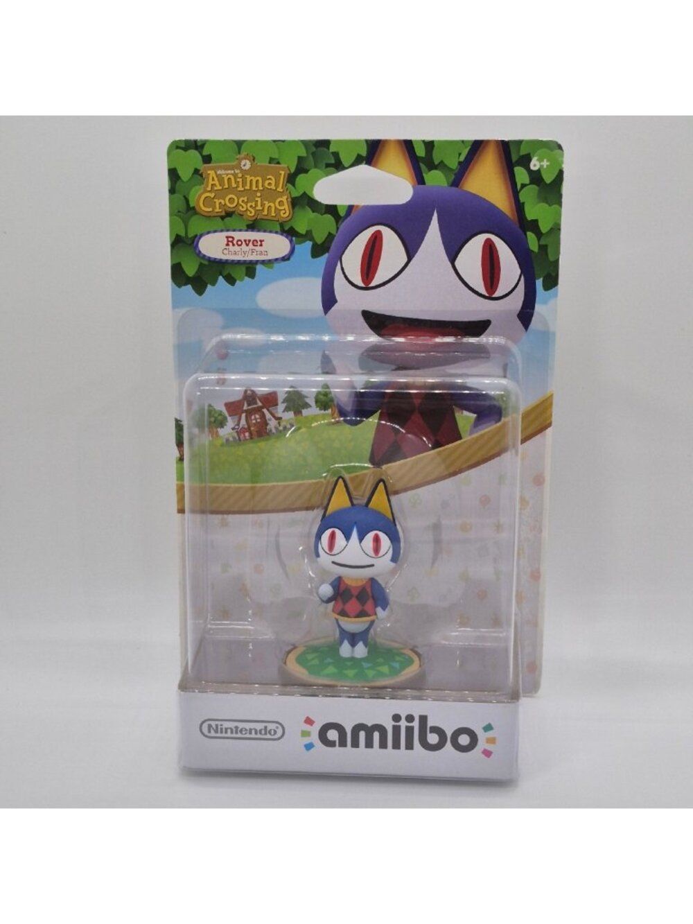 Rover amiibo Nintendo Animal Crossing Figure New Sealed